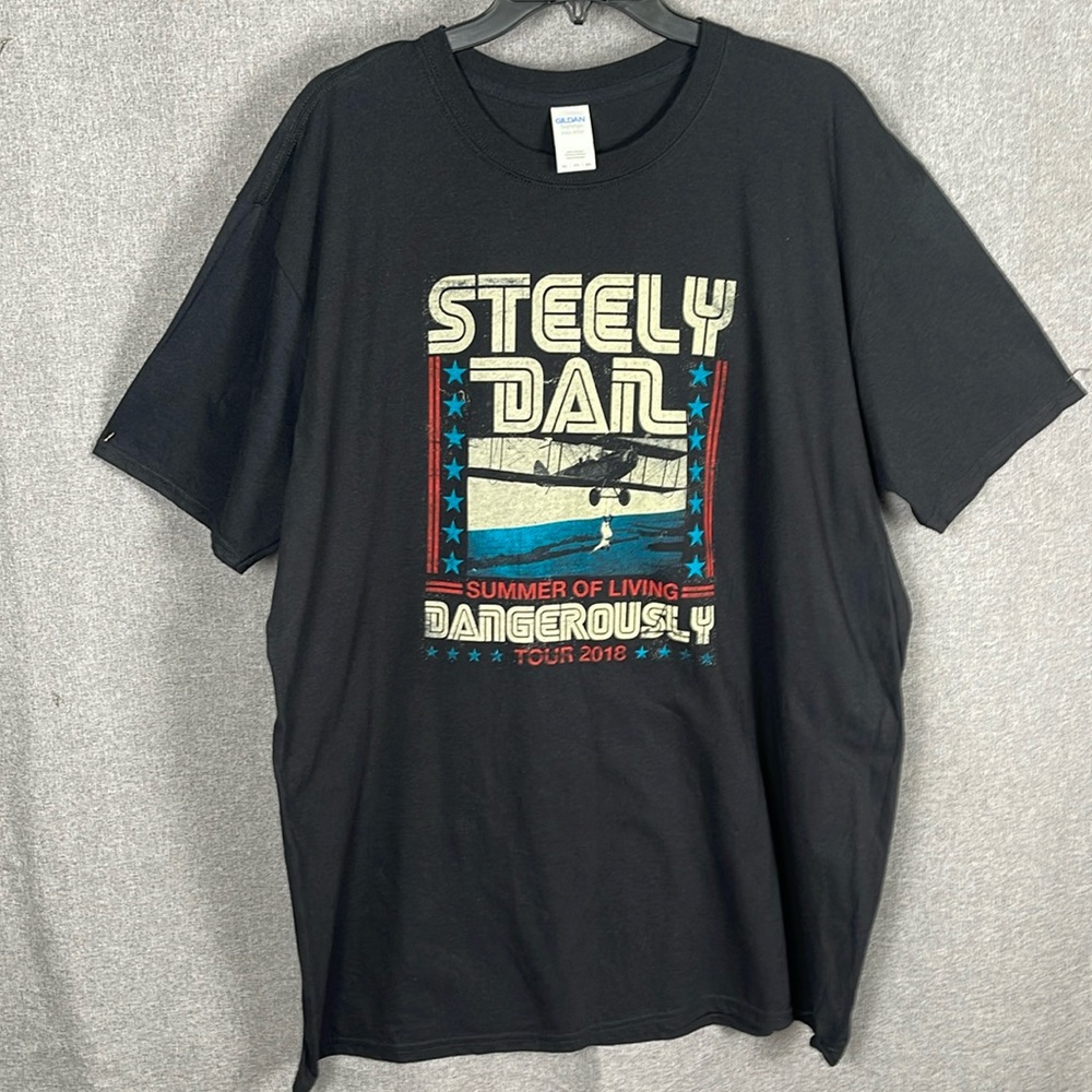 Steely Dan Tour T Shirt 2018 (Summer Of Living Dangerously) 2XL 999